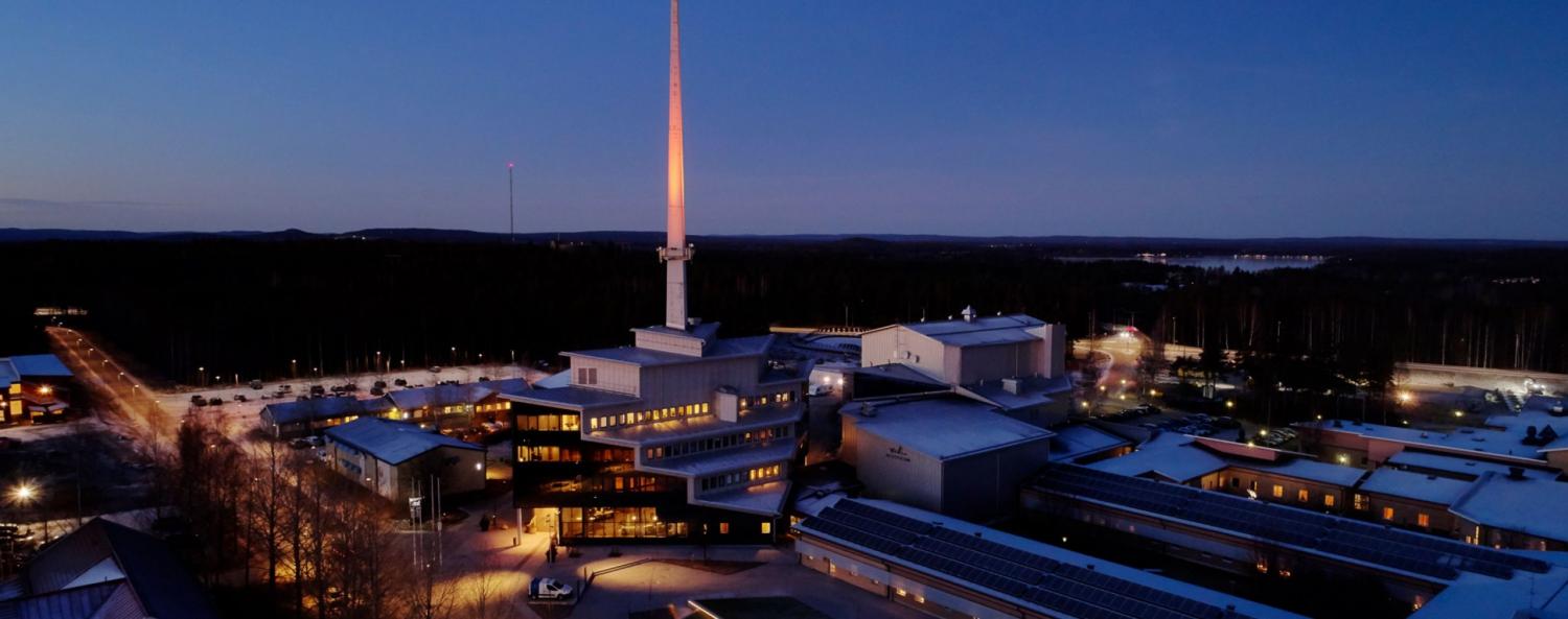 Campus Piteå flygbild